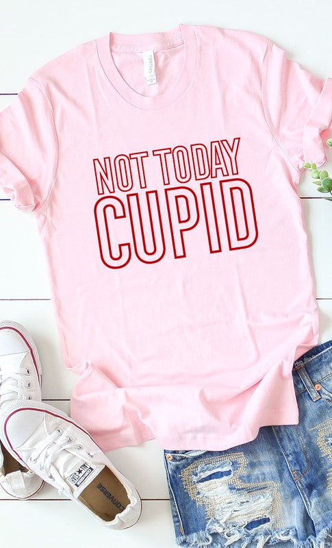 Not Today Cupid Graphic Tee T-Shirt