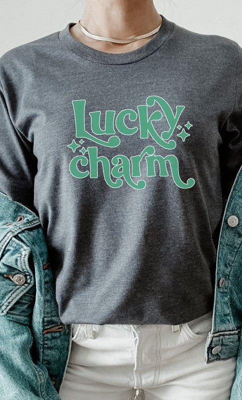 Lucky Charm St Patricks Graphic Tee T-Shirt