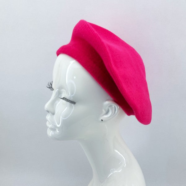 Solid color Beret / Tam, Stretchable perfect for a