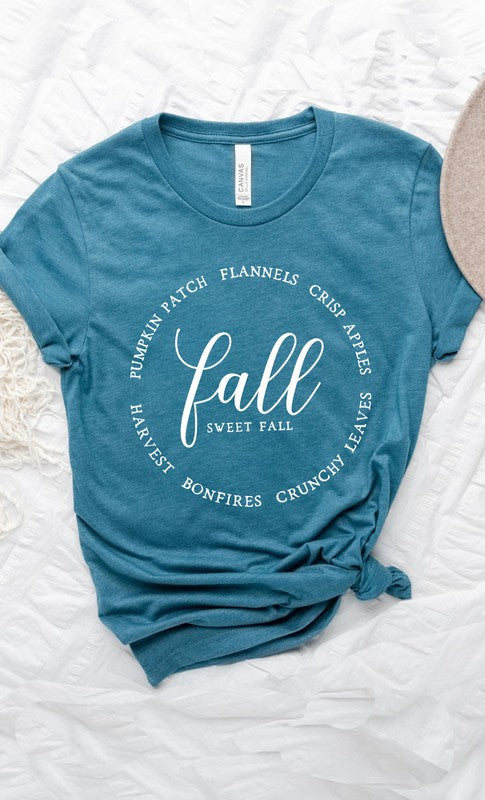 Fall Favorites Circle PLUS Graphic Tee T-Shirt