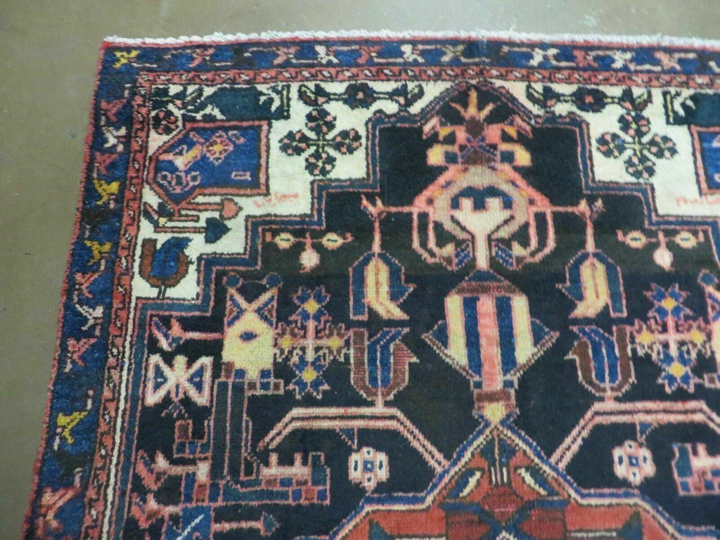 4' X 7' Antique 1920 Handmade Turkish Anatolian Wool Rug Veg Dye Nice