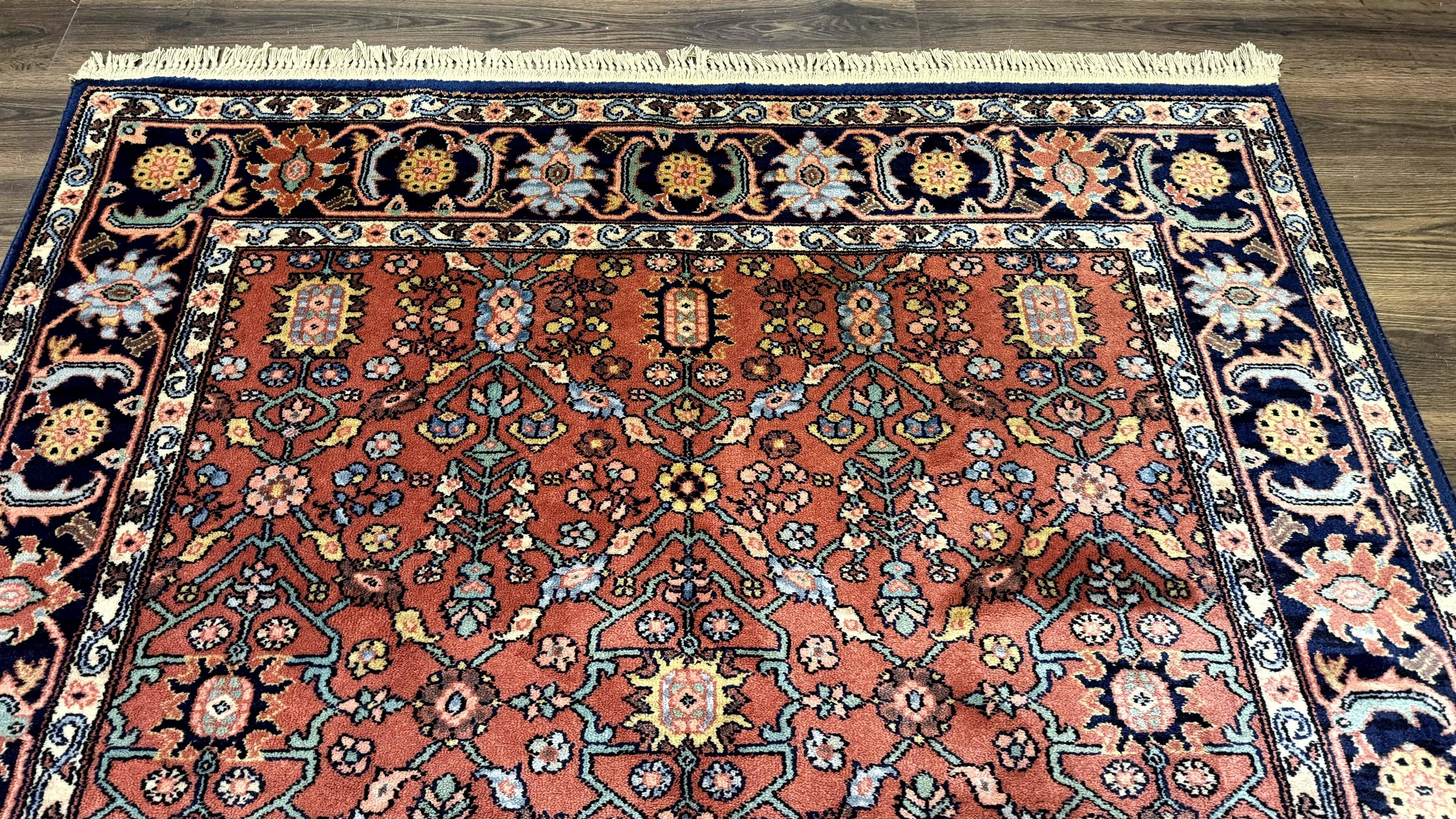 5.9 x 9 Karastan Serapi Rug #729, Wool, Original 700 Series, Rare