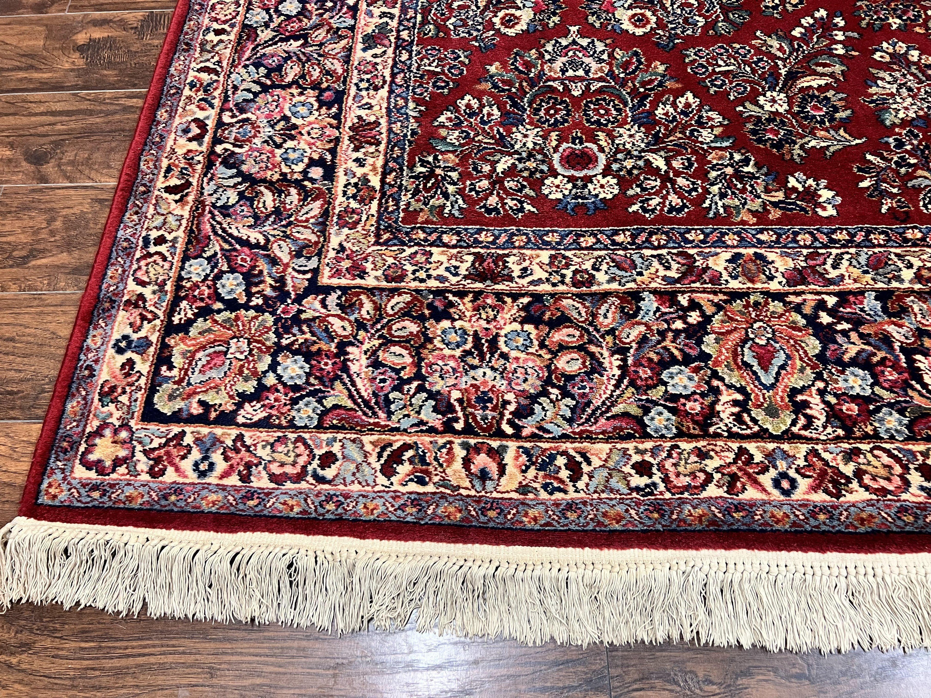 Karastan Rug 10x18 Red Sarouk #785, Wool Karastan Carpet, Original 700 Series, Vintage Discontinued Large Oriental Rug
