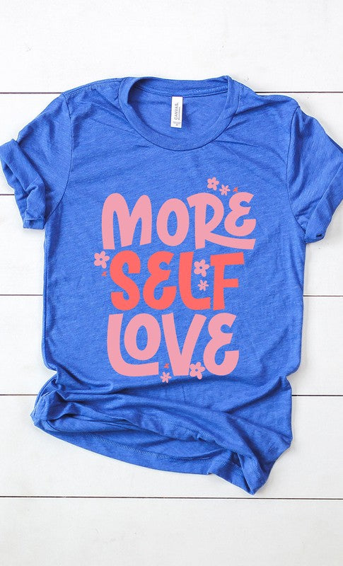 Retro More Self Love Graphic Tee T-Shirt