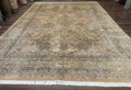 Pak Persian Rug 9x12, Diamond Panel Design, Fine 225 KPSI, Wool