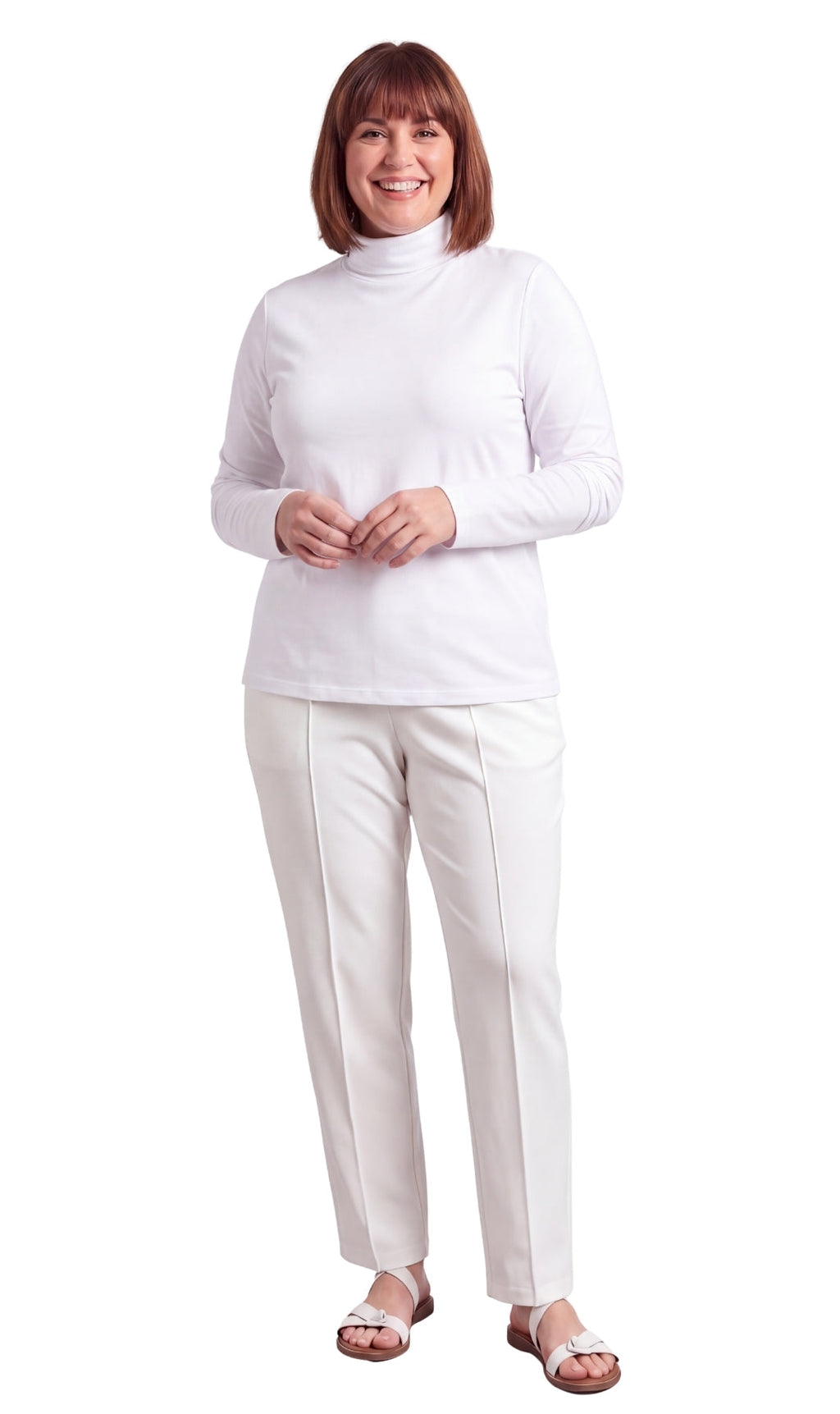 Women's Relaxed fit Long Sleeved Turtleneck Top