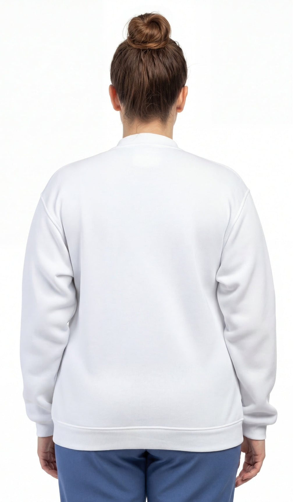 Womens Snap Up Jacket - Soft, Fleecy Lining for Three-Season Comfort