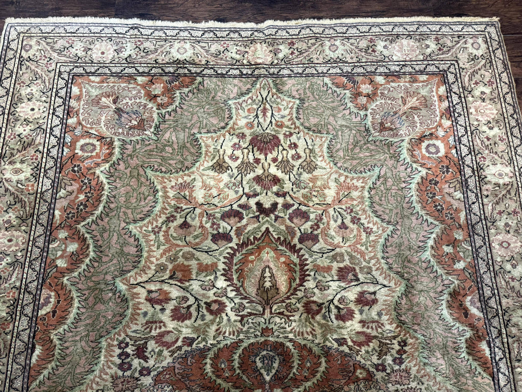 Antique Turkish Kayseri Rug 7x10