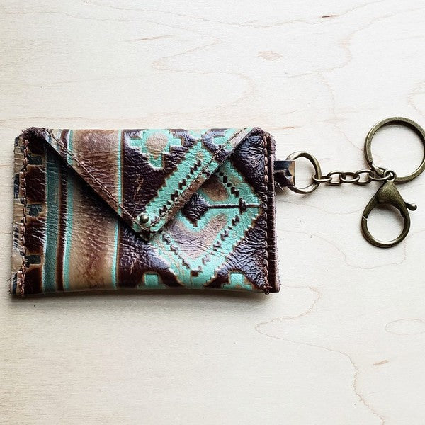 Sierra Credit Card Wallet-Turquoise