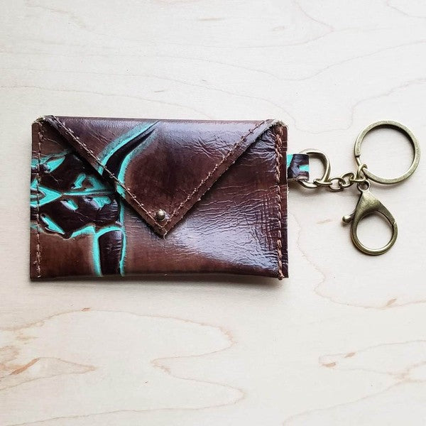 Sierra Credit Card Wallet-Turquoise