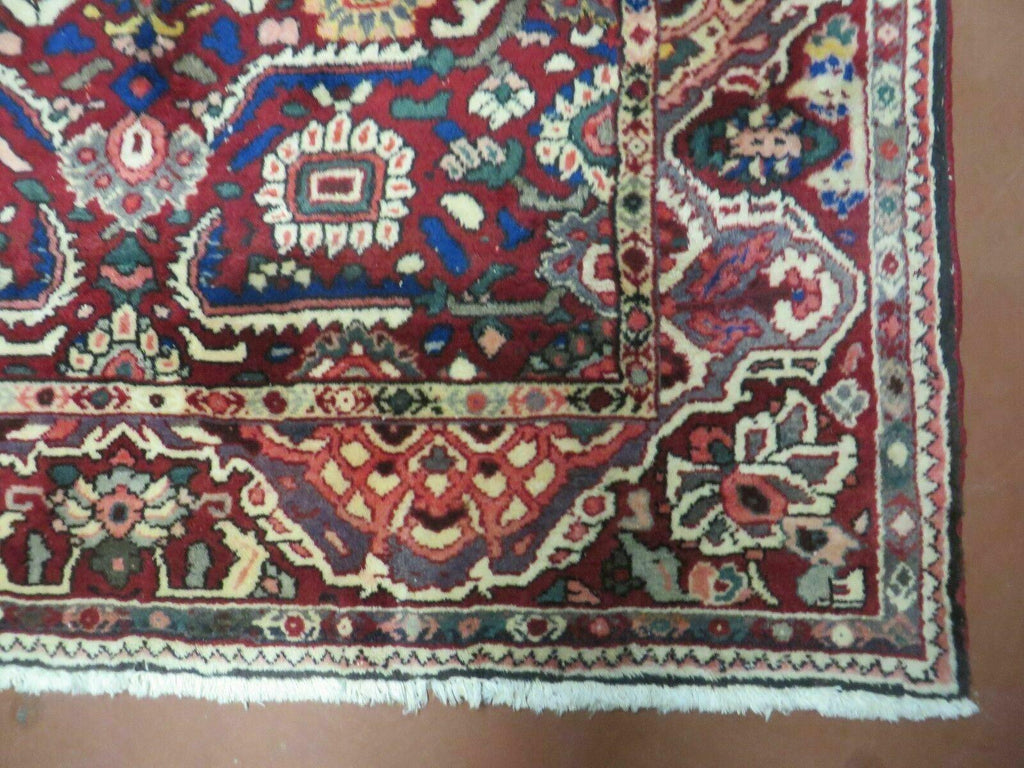 5' X 9' Antique Handmade Turkish Wool Veg Dyes Rug Nice # 107
