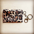 Sierra Credit Card Wallet-Hair on Hide Leopard