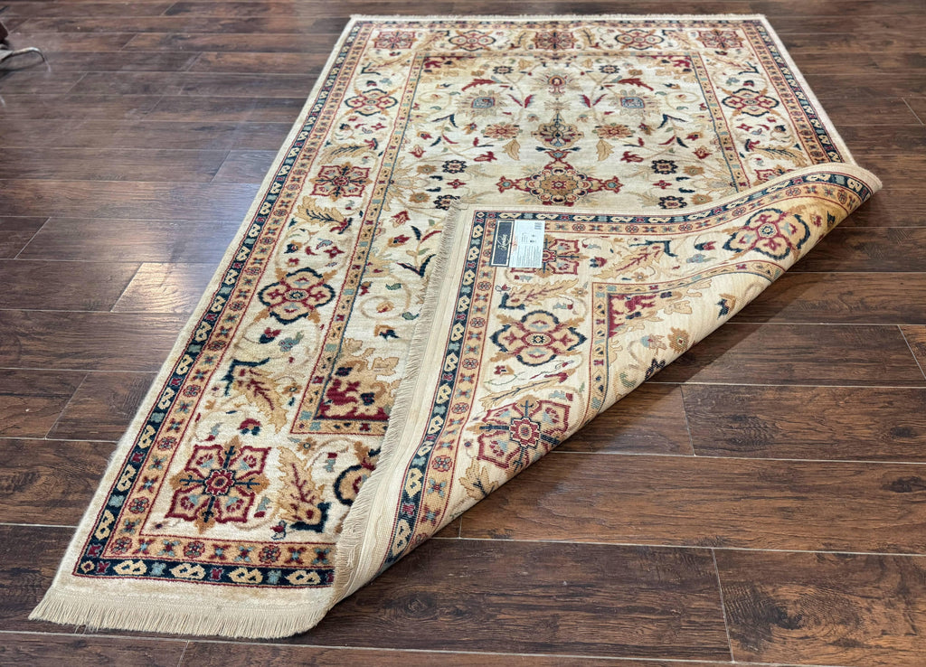 Karastan Rug 5.9 x 8.6, Karastan Traditions Amritsar Pattern Design 510, New Zealand Wool, Karastan Area Rug