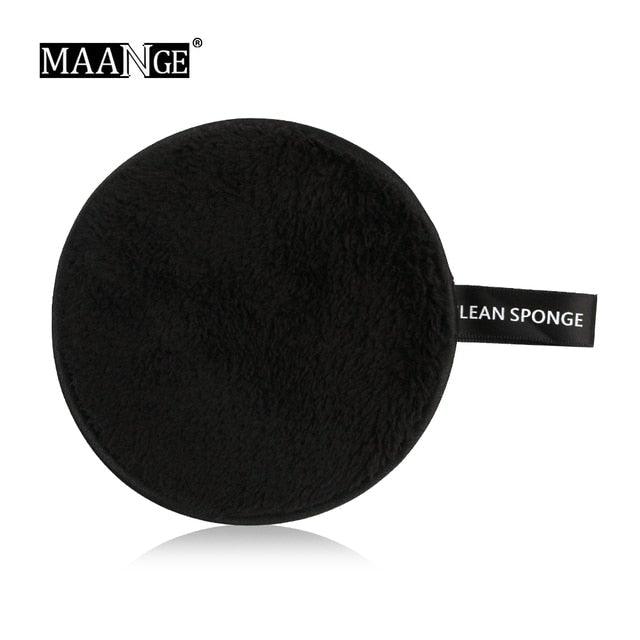 1/3PCS New Makeup Removal Sponge Flutter Wash Cotton Flapping Reusable Wet Sponge Face Puff Soft Natural Cleaner Premium Microfiber Cloth