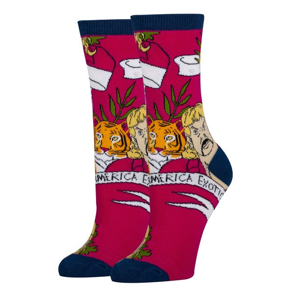 Joe Exotic Women's Funny Socks