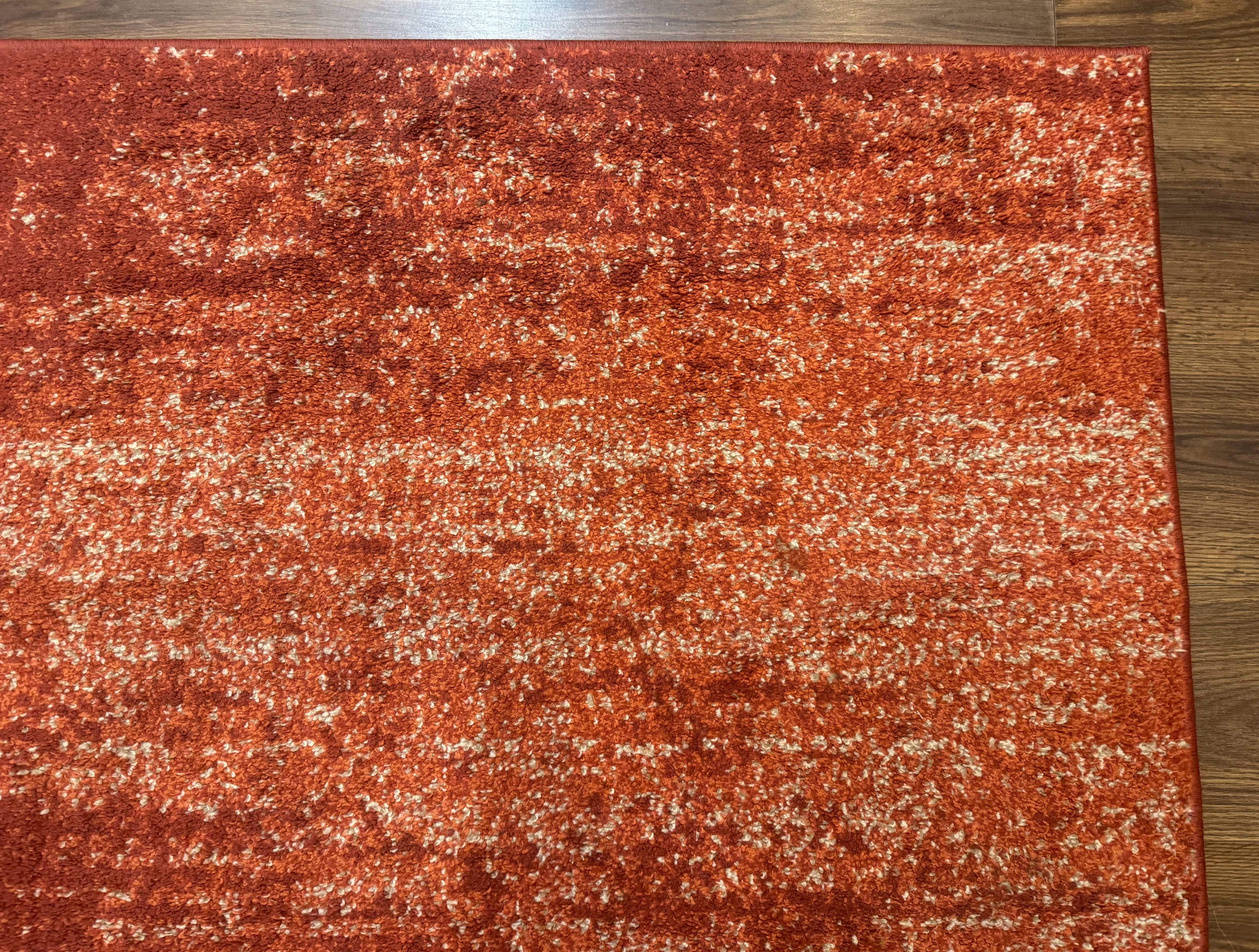Terracotta Area Rug 4x6