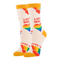 Love Wins - Women's Funny Socks