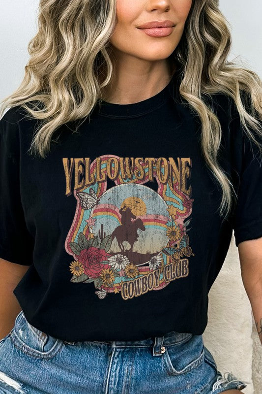 Cowboy Club Comfort Colors Graphic Tee T-Shirt