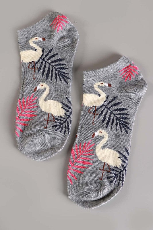 Flamingo Low Cut Socks 12 Pair