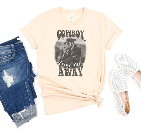 Cowboy Take Me Away Rip Wheeler Tee T-Shirt