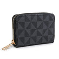 Monogram Zip Around Accordion Wallet