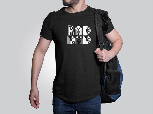 RAD DAD Fathers Softstyle Tee T-Shirt