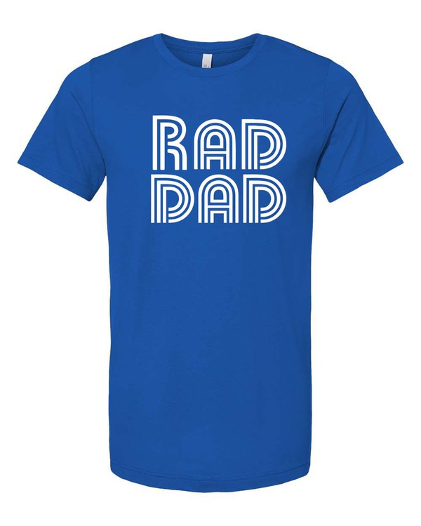 RAD DAD Fathers Softstyle Tee T-Shirt