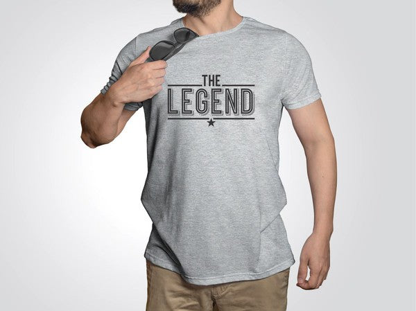 The Legend Dad Fathers Softstyle Tee T-Shirt