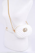 Chain Accent Crossbody Bag