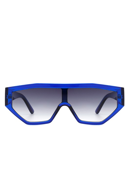 Geometric Square Futuristic Fashion Sunglasses