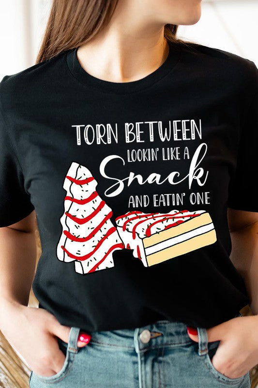 Torn Between Lookin Like a Snack and Eatin One Women’s Tee T-Shirt