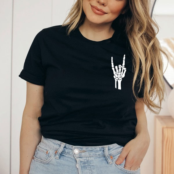 Spooky Club Front & Back Graphic Tee