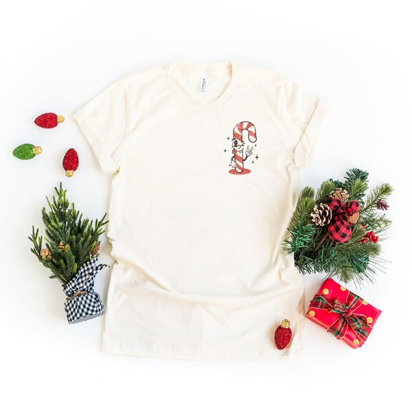 A Little Twisted Front & Back Graphic Tee