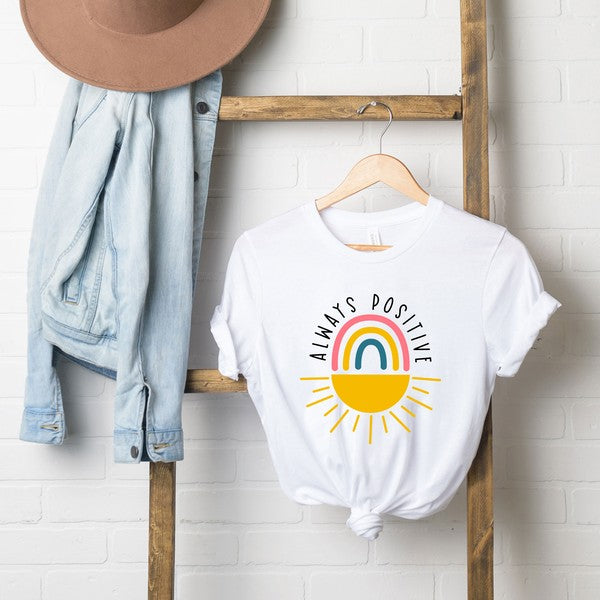 Always Positive Short Sleeve Graphic Tee