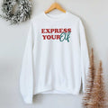 Express Your Elf Graphic Sweatshirt