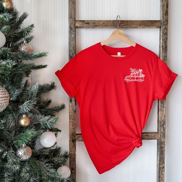Truck With Gifts Mini Short Sleeve Graphic Tee
