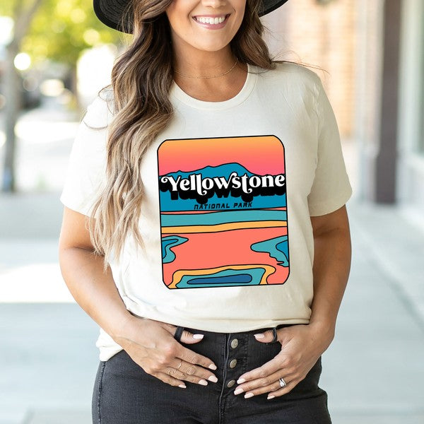 Vintage National Park Short Sleeve Graphic Tee T-Shirt