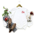 Embroidered Tis The Season Graphic Sweatshirt