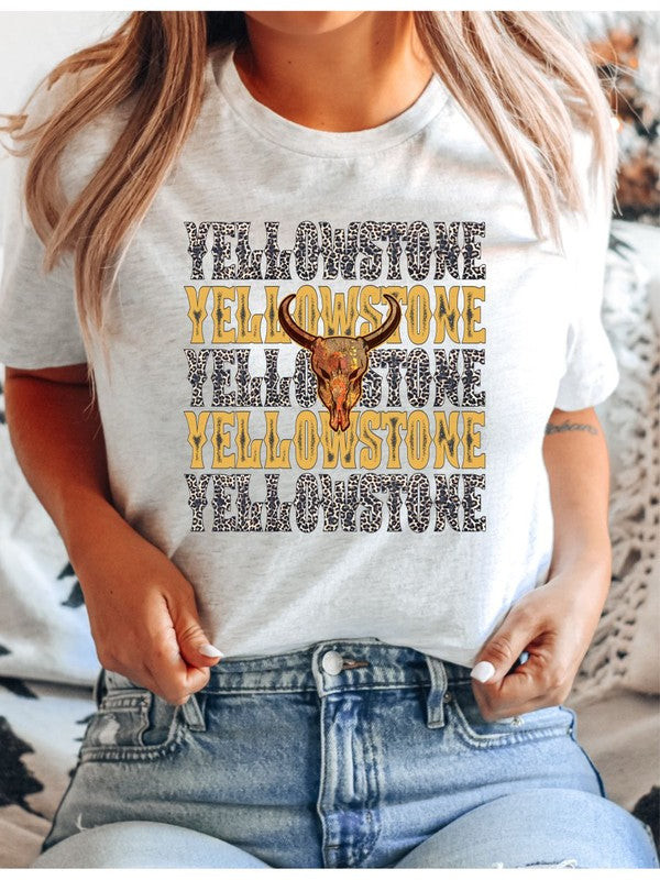 Stacked Leopard  Boutique Style Tee T-Shirt