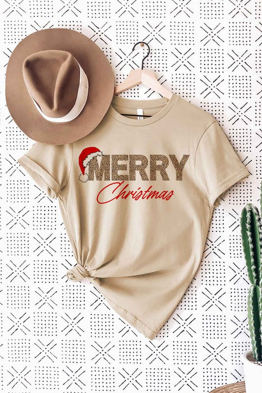 MERRY CHRISTMAS GRAPHIC PLUS SIZE Tee T-Shirt / T-SHIRT