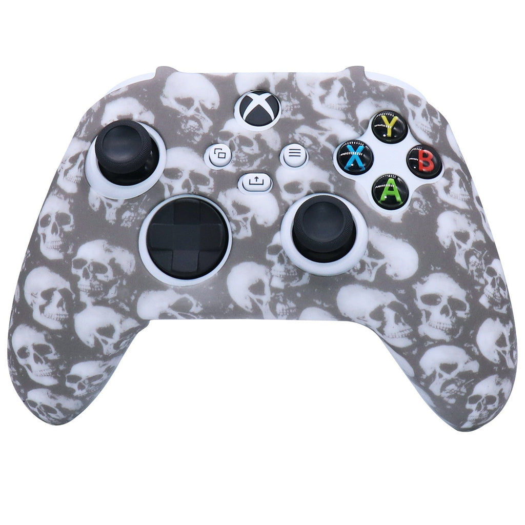 New Camouflage Silicone Gamepad Cover+2 Joystick Caps For Controller Silicone Cover Skins Protector Case Accessories For Wireless/Wired Gamepad Joystick