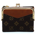 CM Monogram Bifold Kiss Lock Wallet