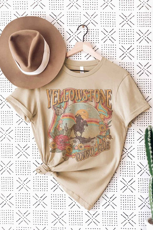 COWBOY CLUB Tee T-Shirt PLUS SIZE