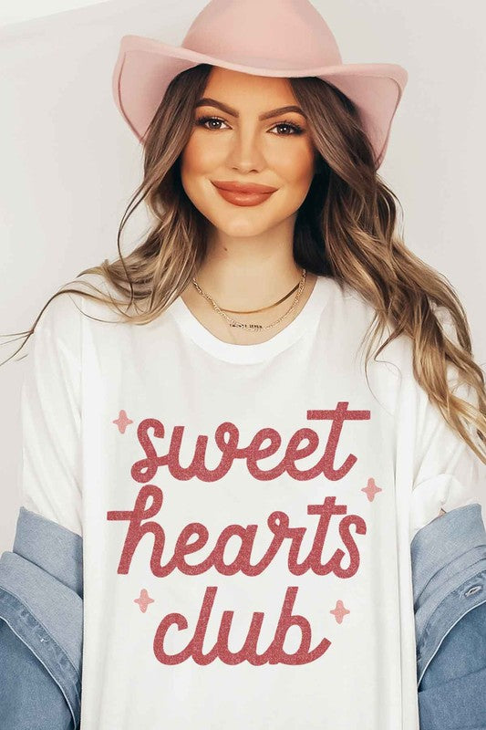 SWEET HEARTS CLUB Tee T-Shirt PLUS SIZE
