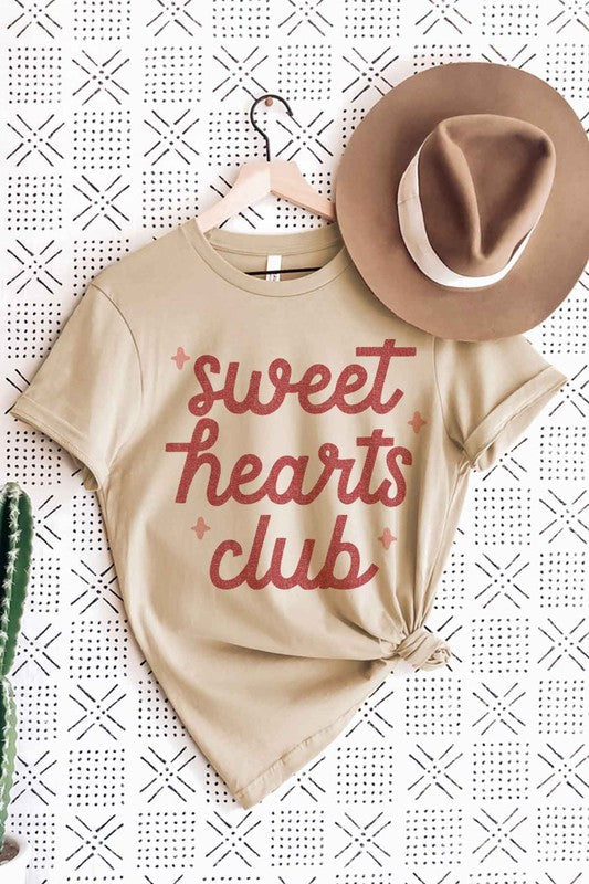 SWEET HEARTS CLUB Tee T-Shirt PLUS SIZE