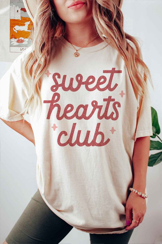 SWEET HEARTS CLUB Tee T-Shirt PLUS SIZE
