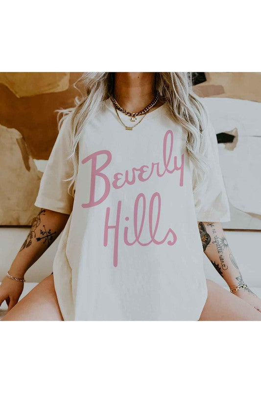 BEVERLY HILLS Tee T-Shirt PLUS SIZE