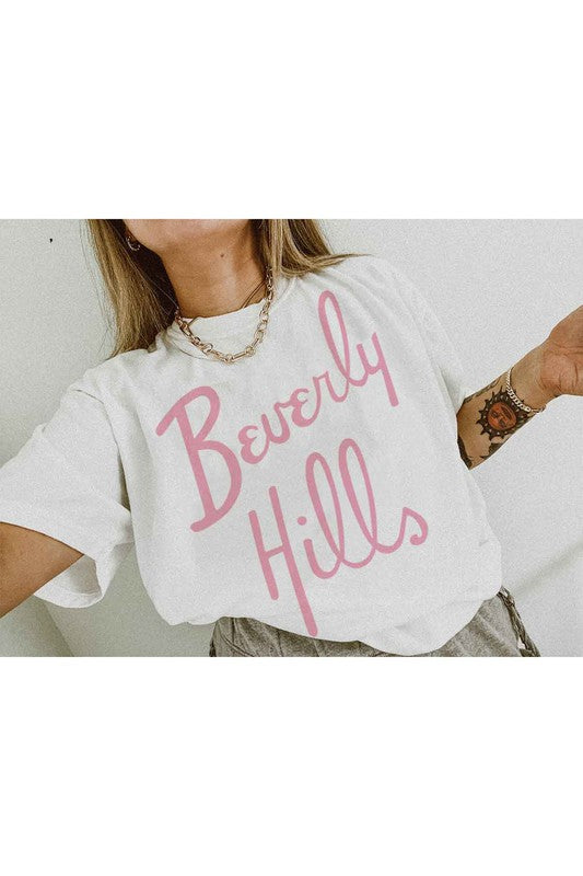 BEVERLY HILLS Tee T-Shirt PLUS SIZE