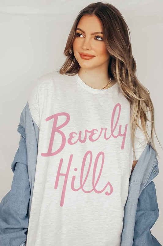 BEVERLY HILLS Tee T-Shirt PLUS SIZE