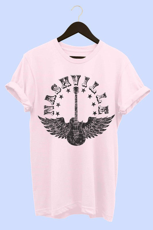 VINTAGE NASHVILLE Tee T-Shirt PLUS SIZE